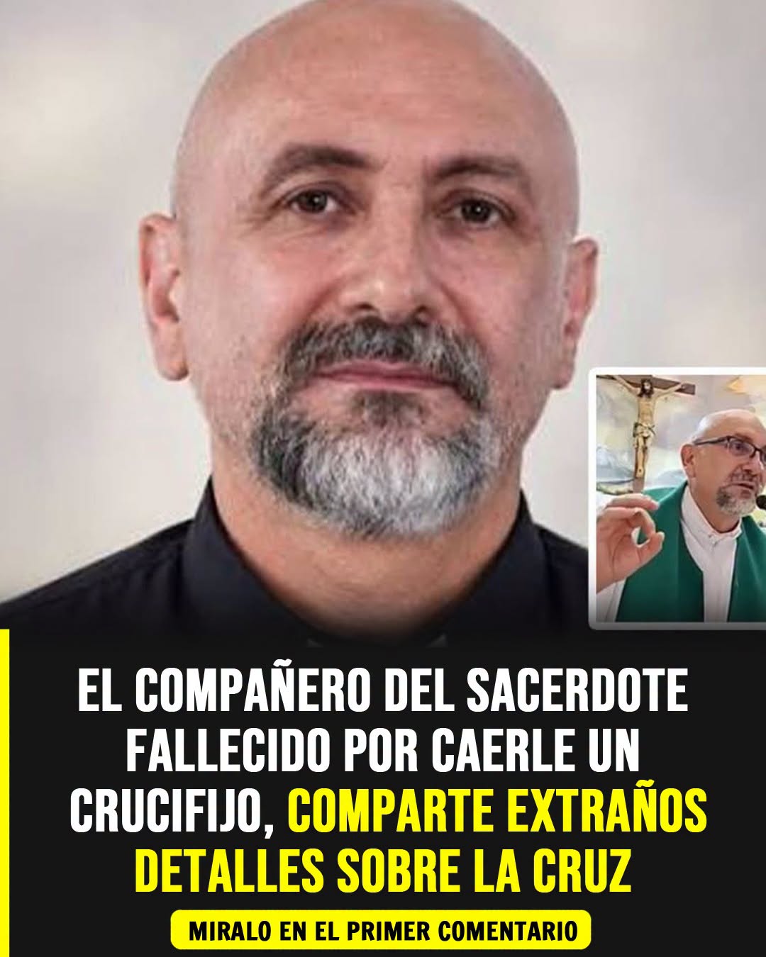 Revelan nuevos detalles sobre el crucifijo que causó la muerte del sacerdote Patricio Sánchez en Ecuador