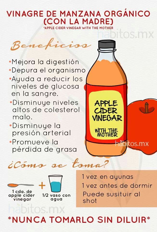 Beneficios del vinagre sidra de manzana